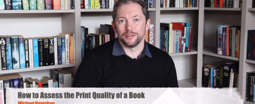 How to Assess the Print Quality of a Book