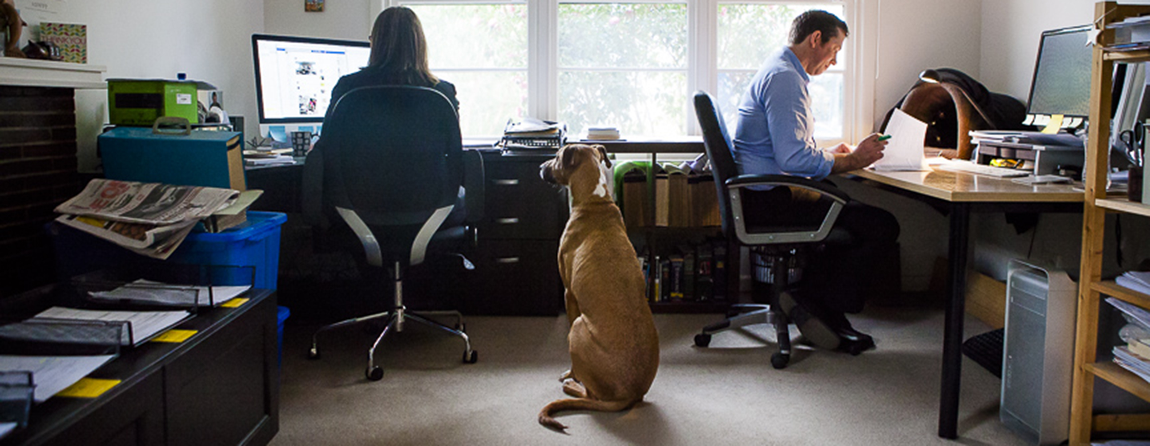 Behind the scenes at Publish Central. A somewhat serious look at a typical day
